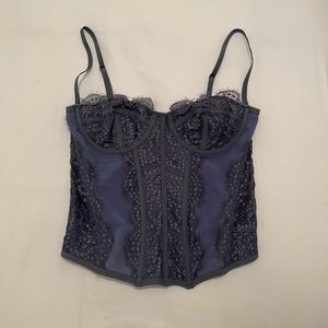 Urban Outfitters Blue Corset